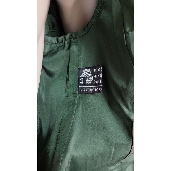 Vintage 60s Trachtenecht Tofana Thalhammer 100% Wool Blazer Antler Buttons NEW - Picture 11 of 14